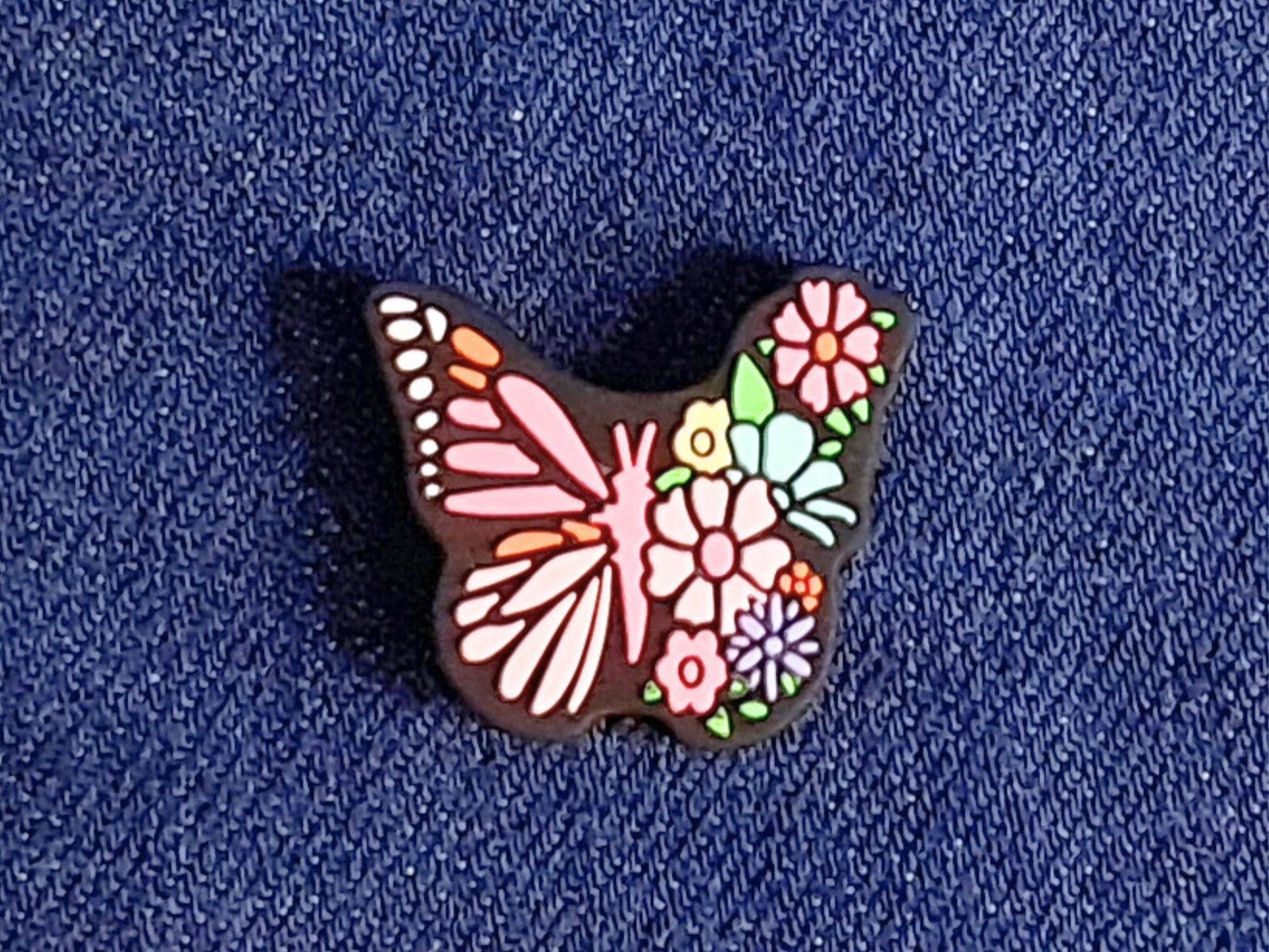 Butterfly Flowers Stitch Stopper