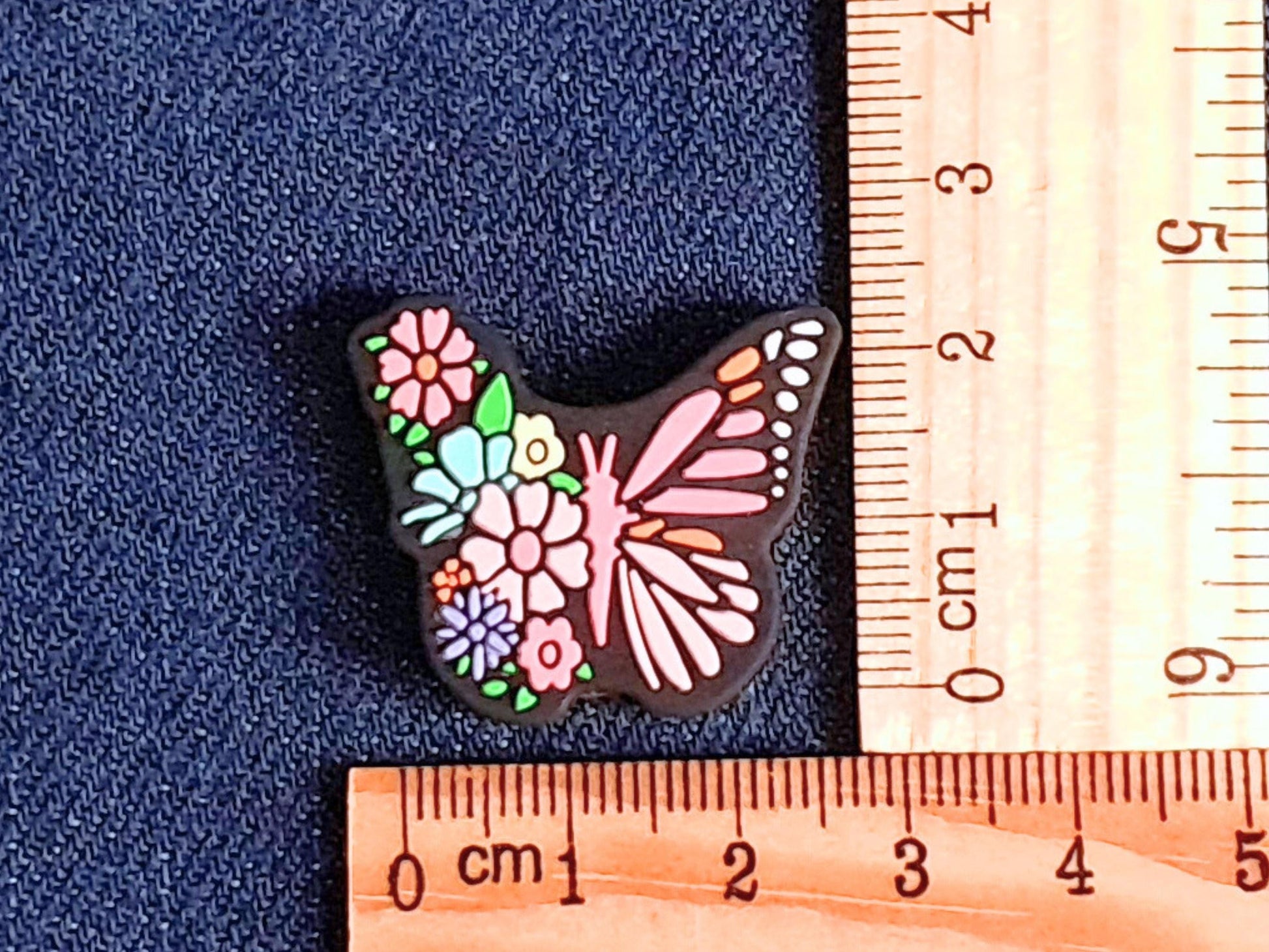 Butterfly Flowers Stitch Stopper