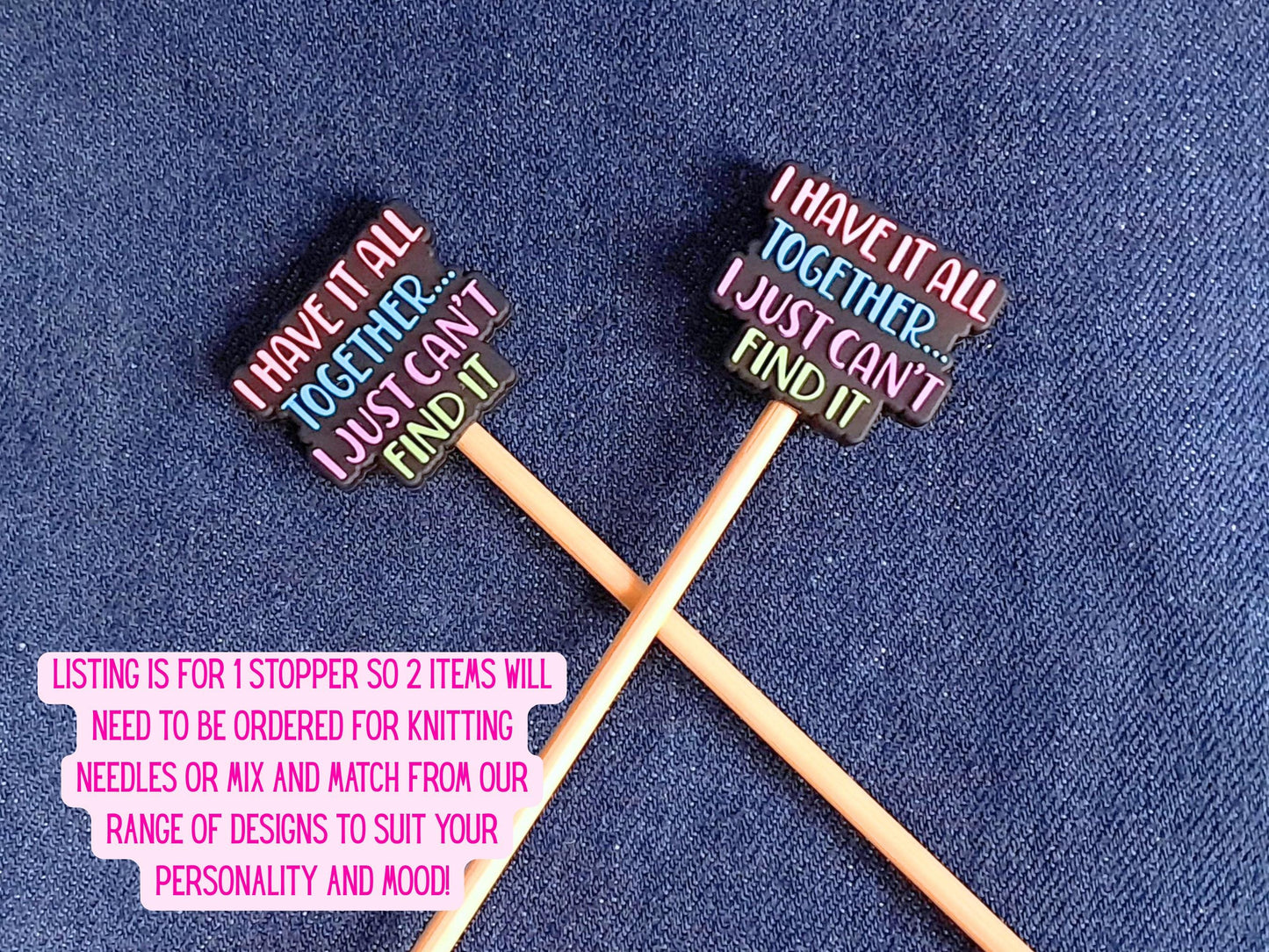 Funny Quote Stitch Stopper
