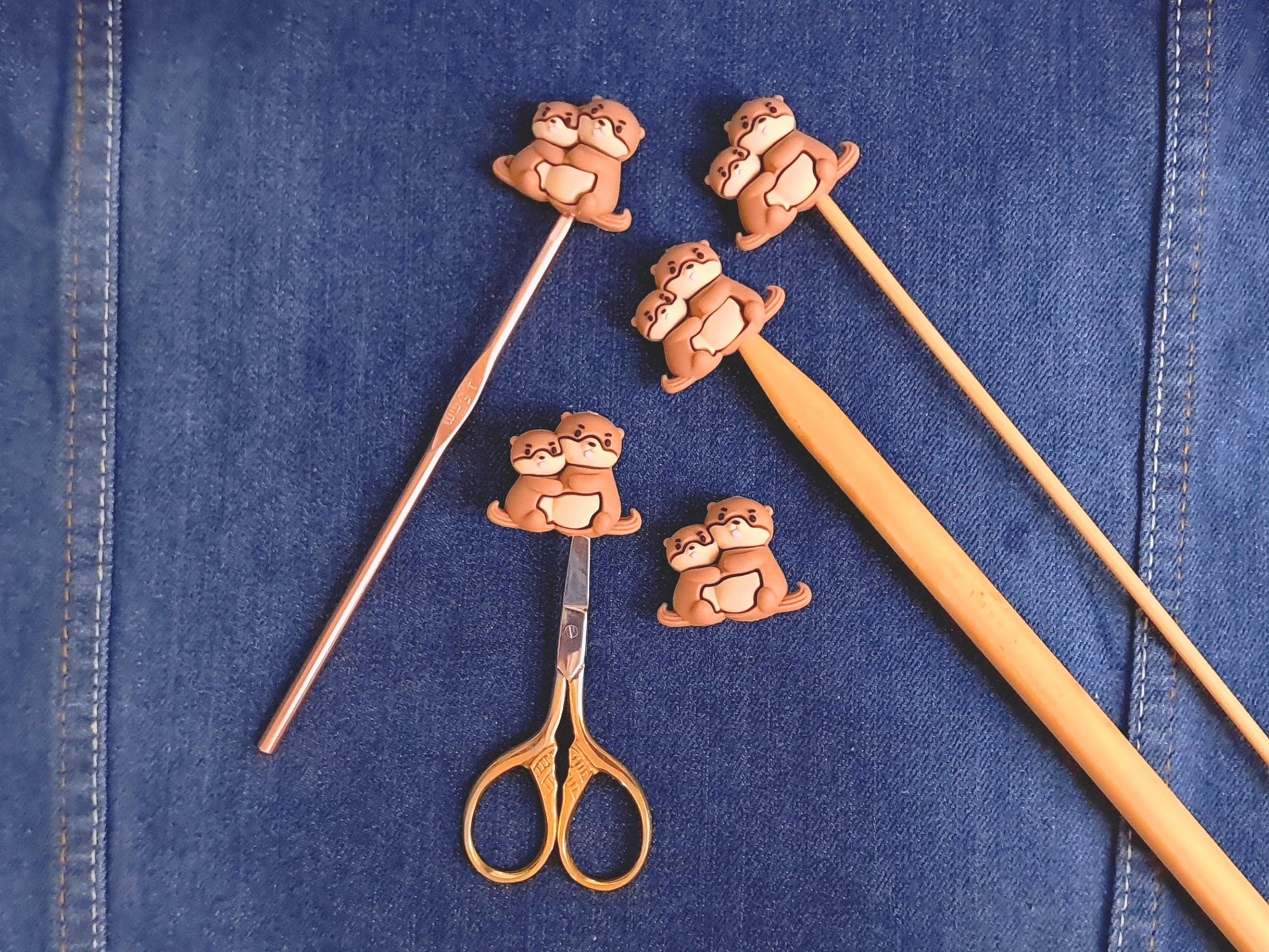Otter Pair Stitch Stopper
