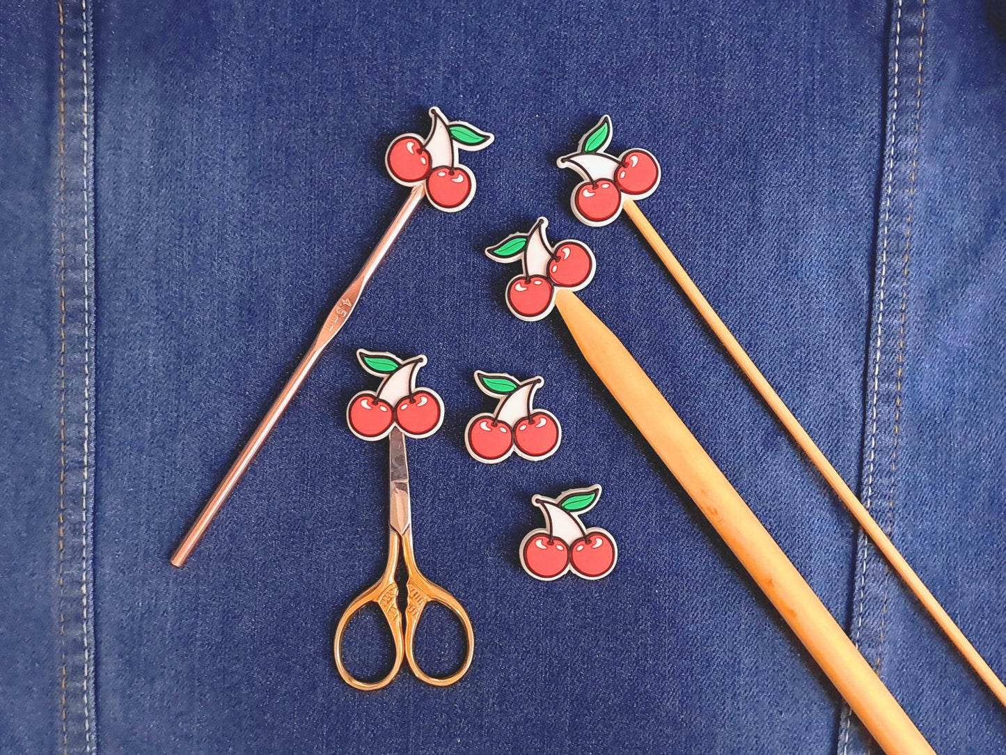 Cherries Stitch Stopper