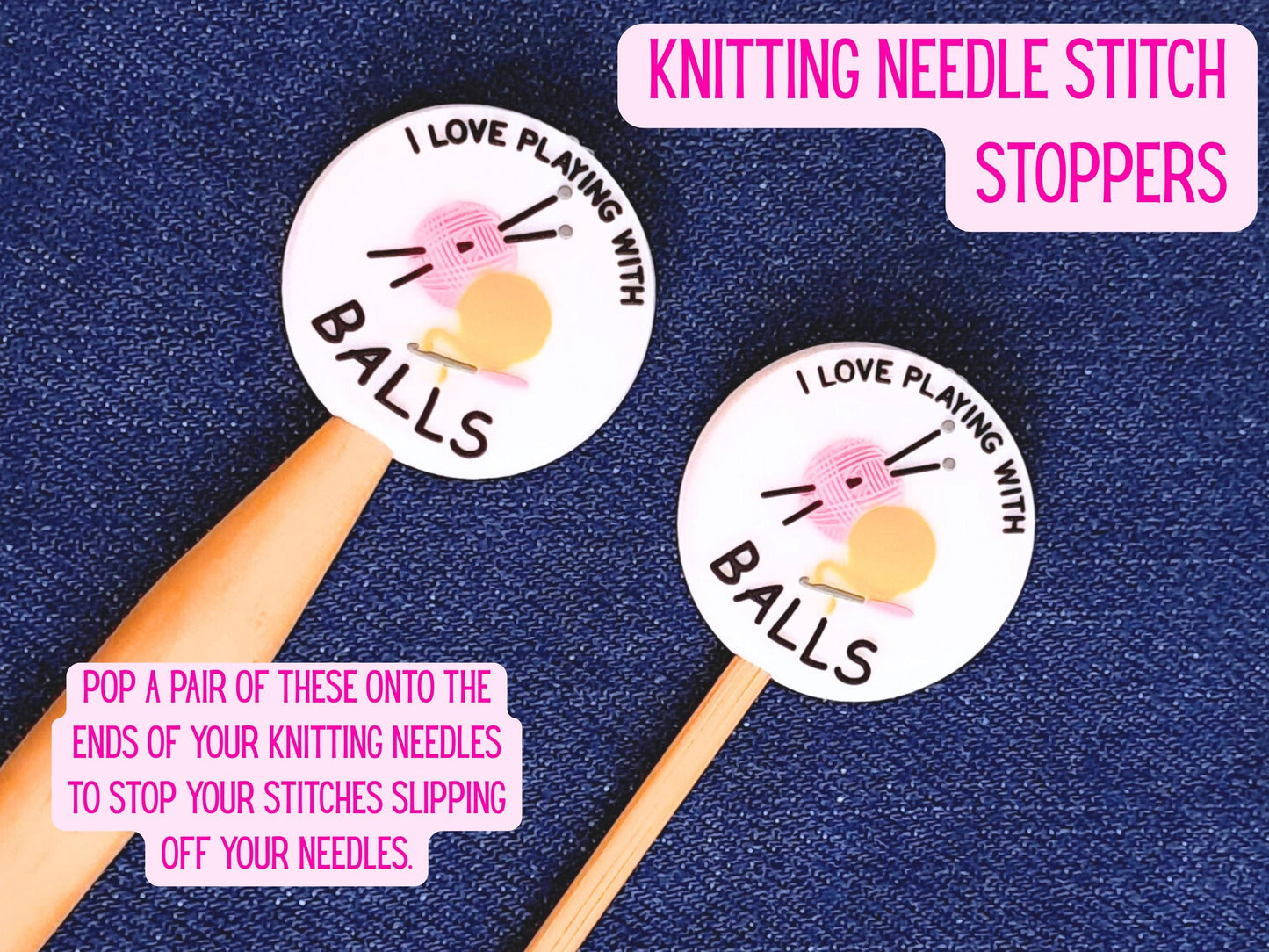 Funny Crochet Quote Stitch Stopper