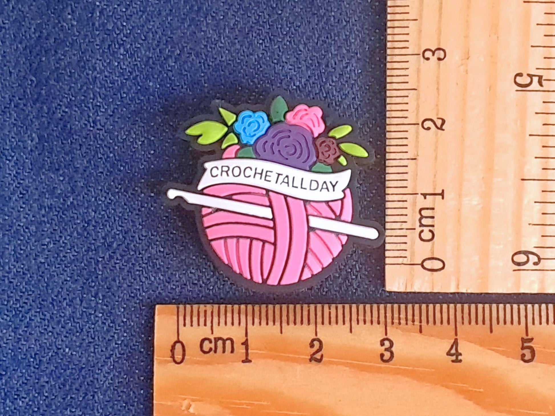 Crochet All Day Yarn And Crochet Hook Stitch Stopper