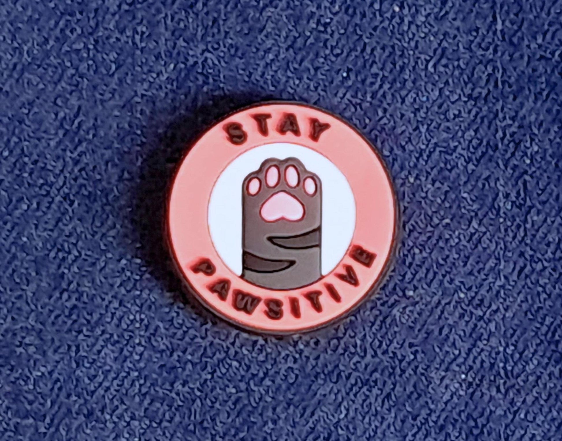 Cat Pawsitive Silicone Bead Stitch Stopper