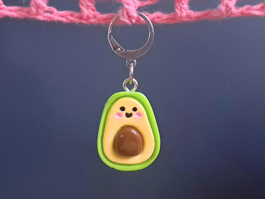 Avocado Kawaii Stitch Marker