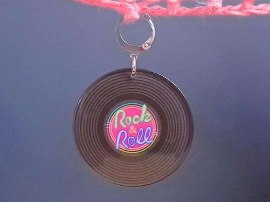 Vinyl Record Stitch Marker
