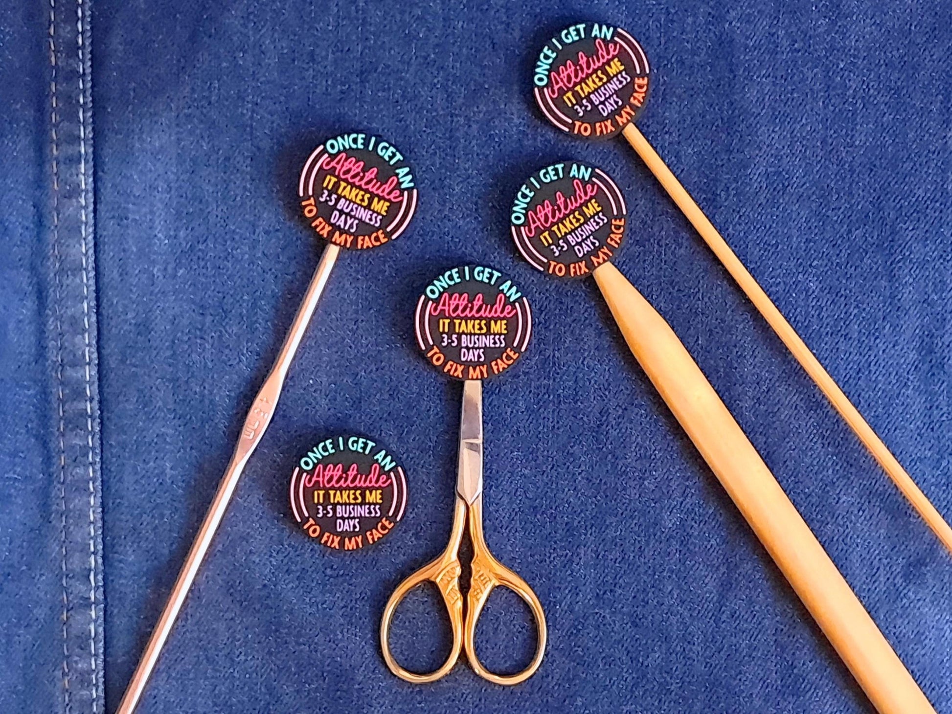 Funny Quote Stitch Stopper