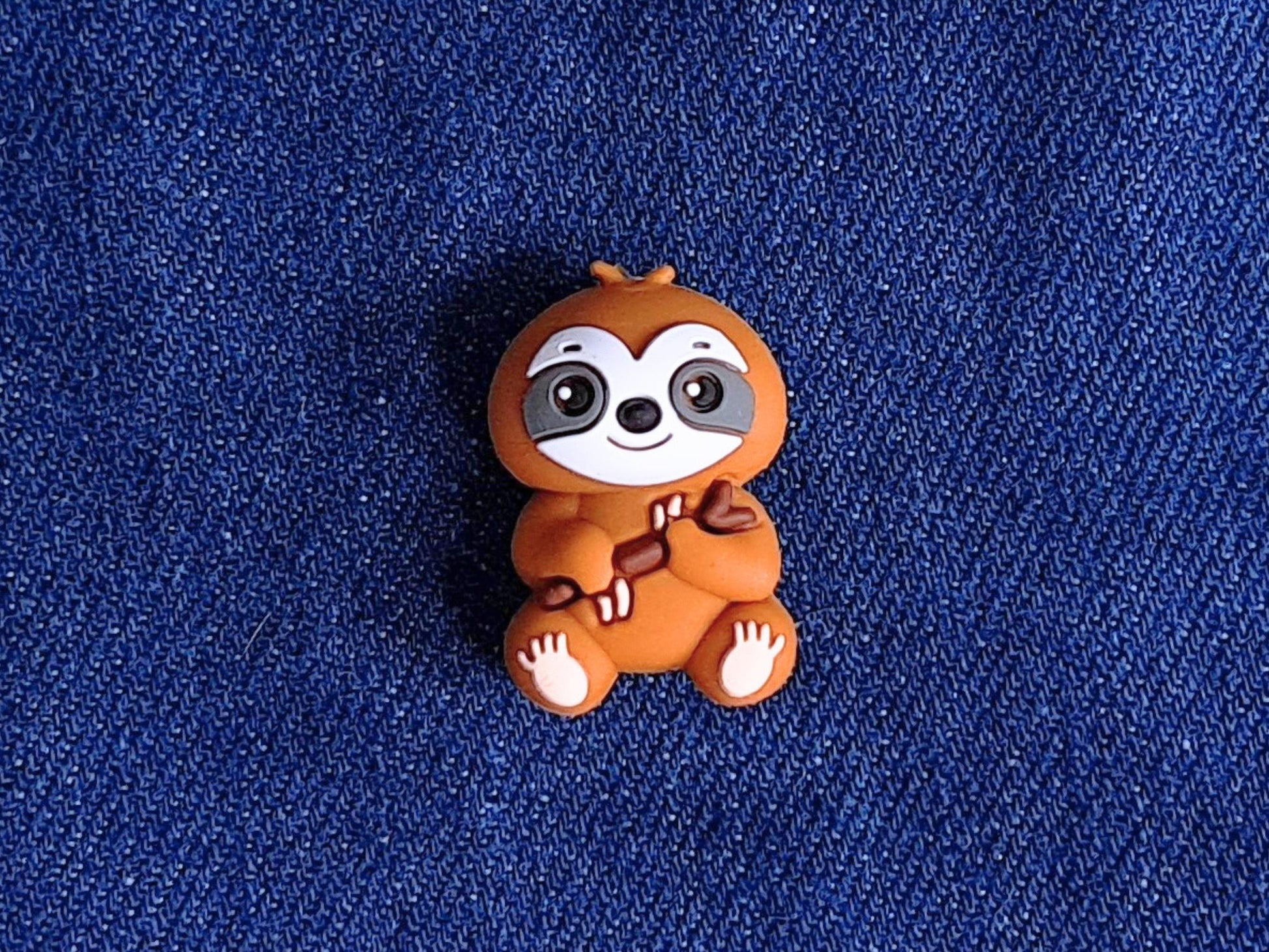 Sloth Silicone Bead Stitch Stopper (3D)
