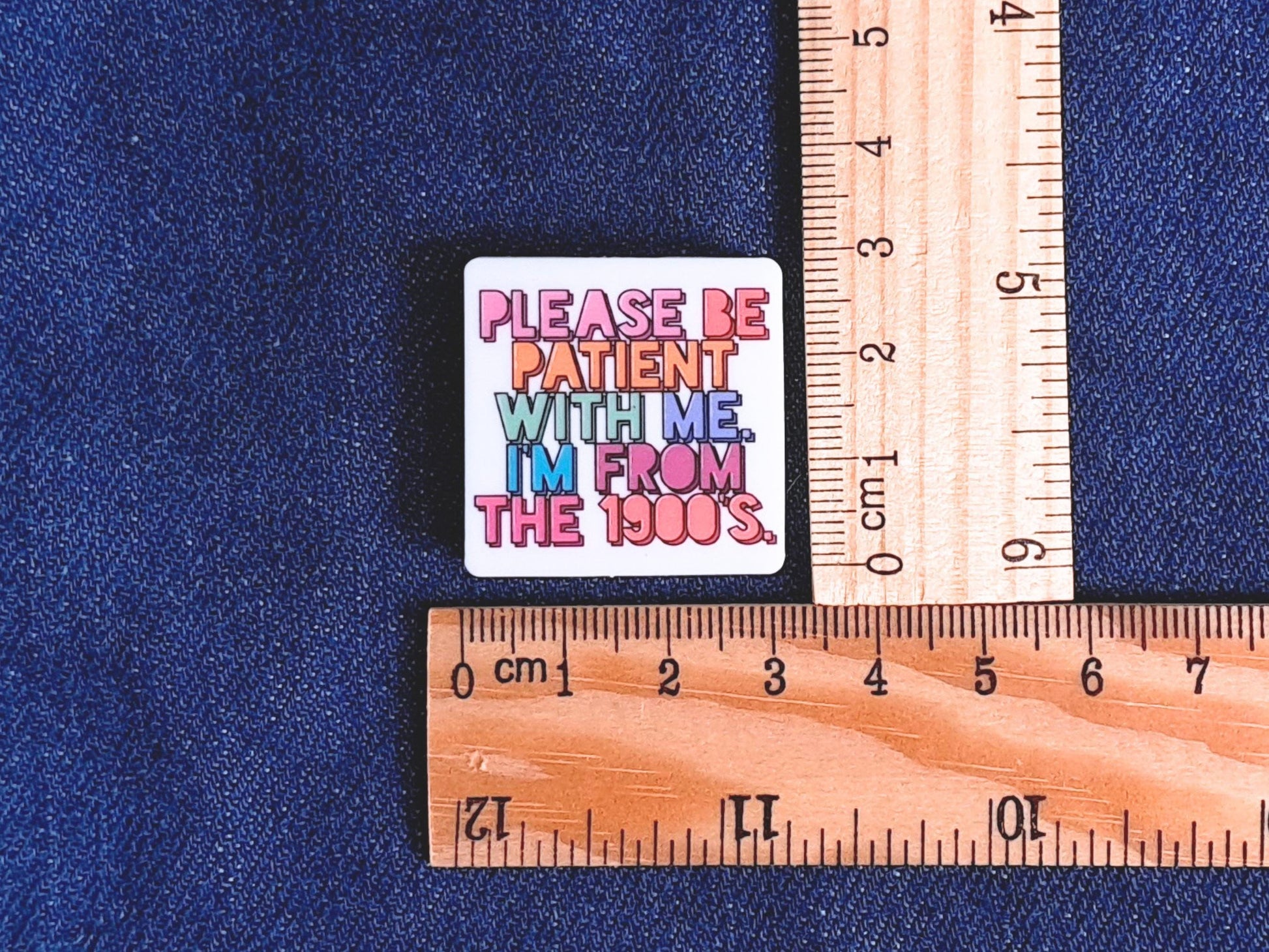 Funny 1900s Quote Silicone Bead Stitch Stopper