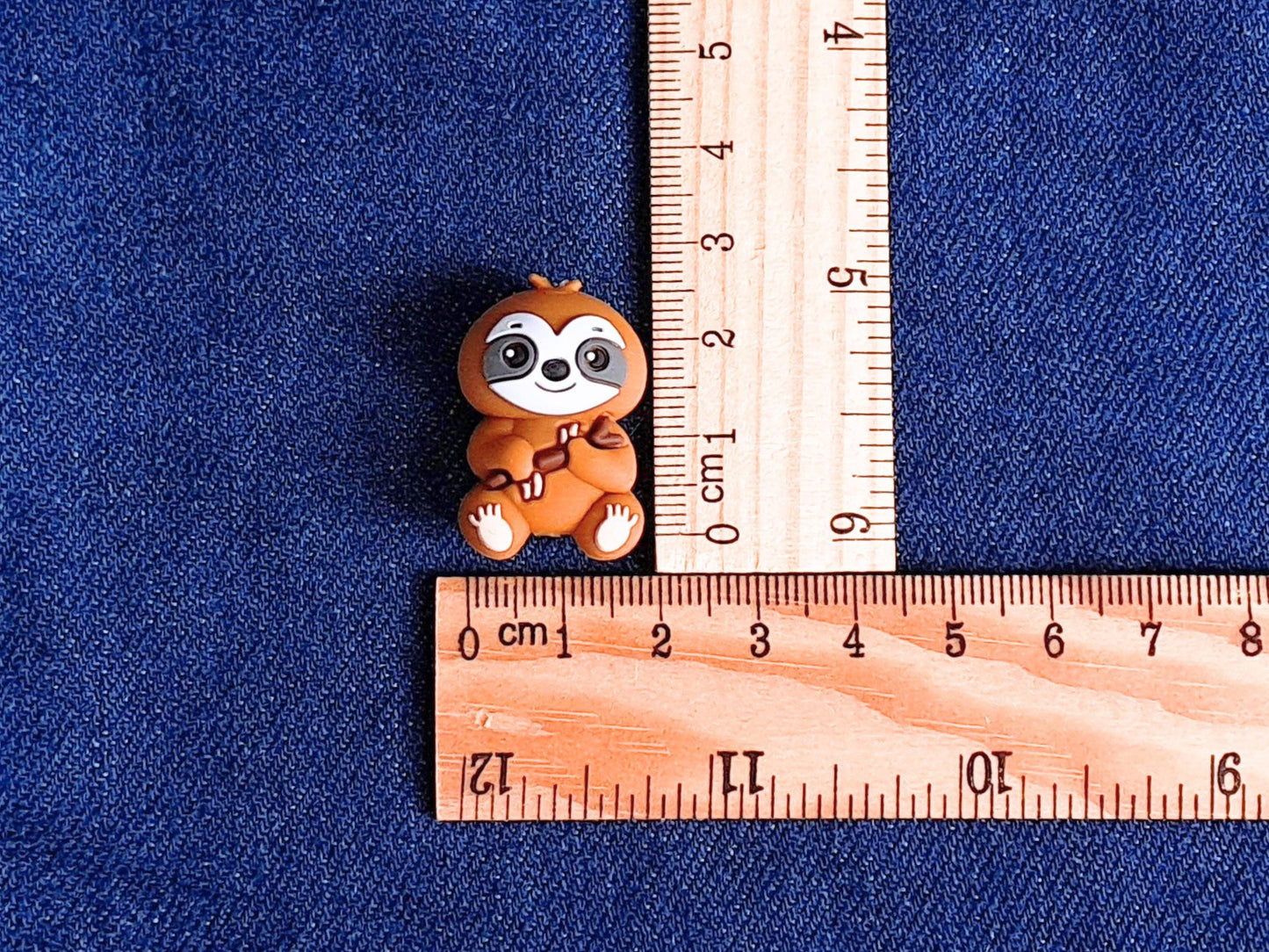 Sloth Silicone Bead Stitch Stopper (3D)