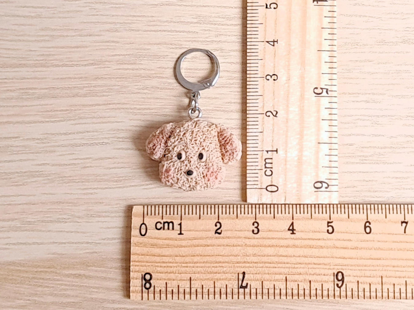 Cute Cockapoo Dog Charm Stitch Marker