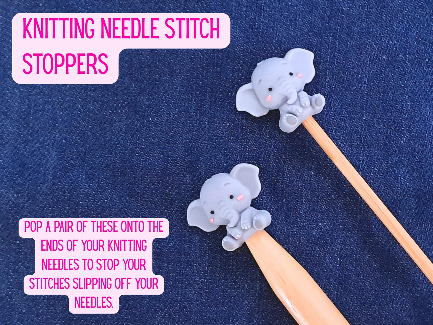 Cute Elephant Stitch Stopper