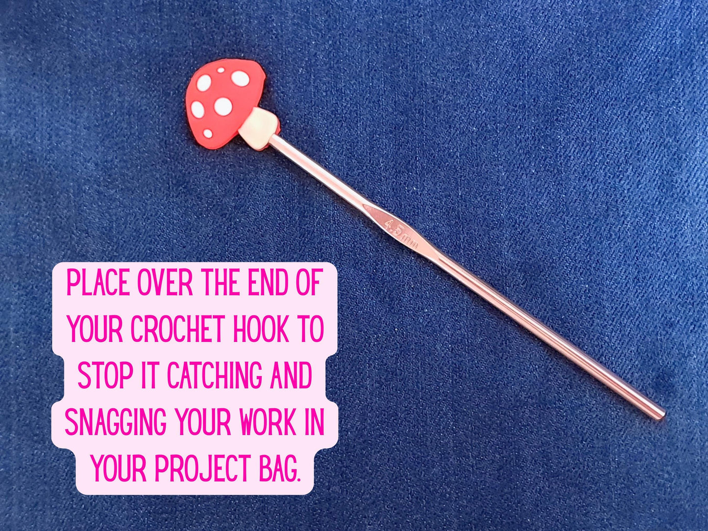 Toadstool Mushroom Stitch Stopper