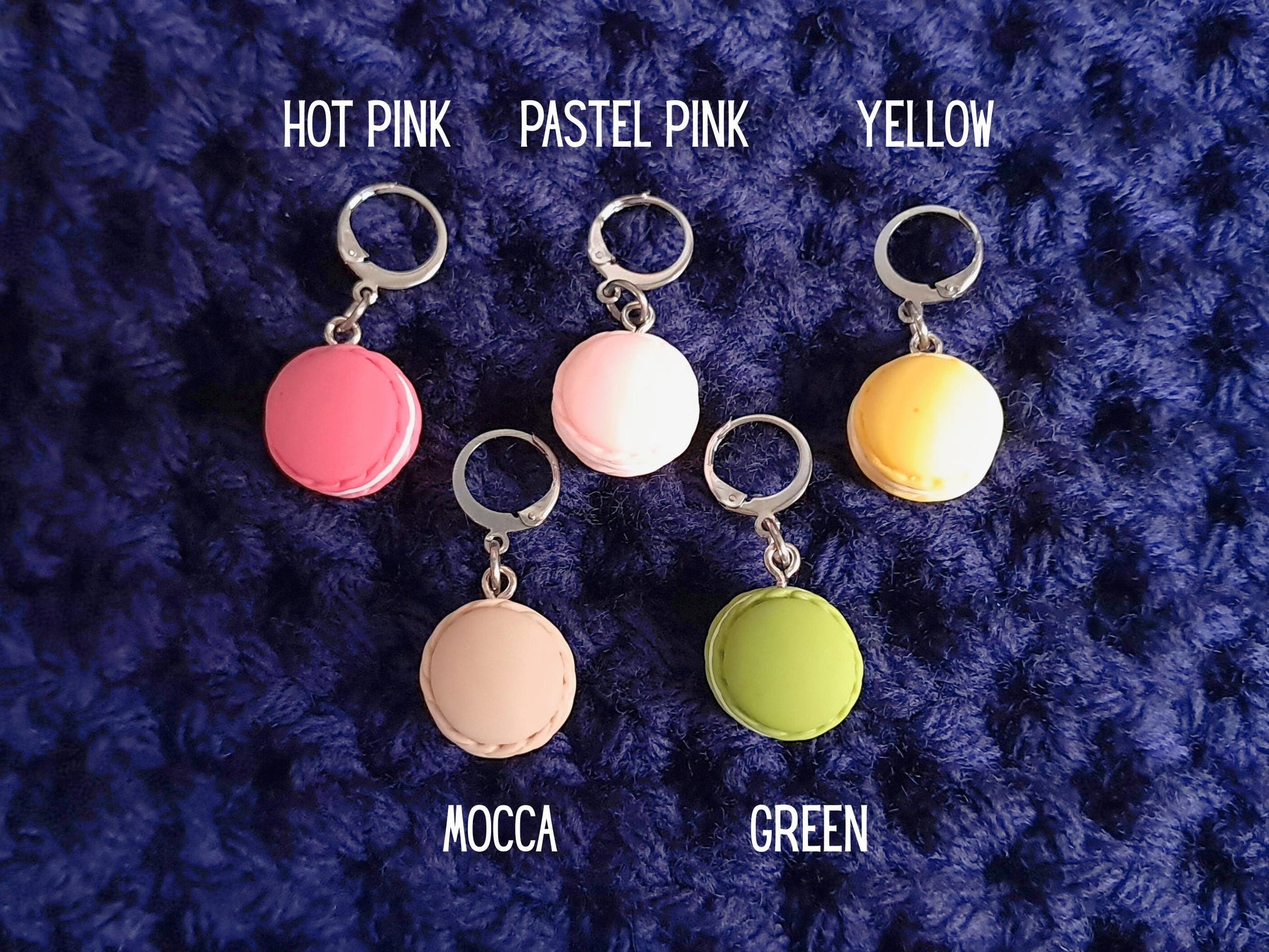 Macaron Cake Stitch Marker