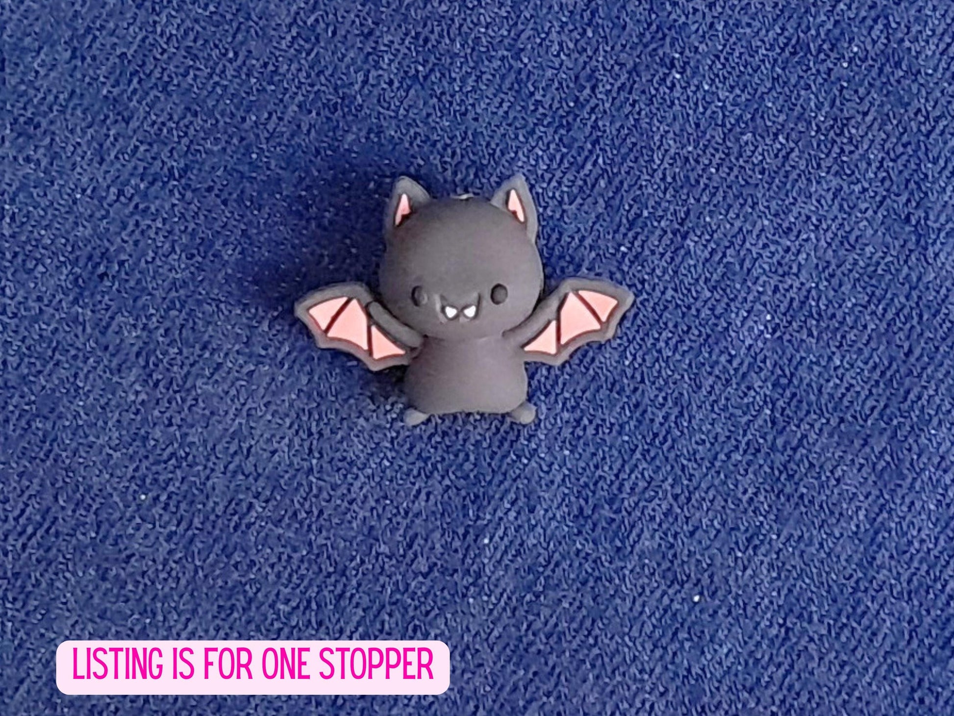 Cute Bat Halloween Gothic Stitch Stopper