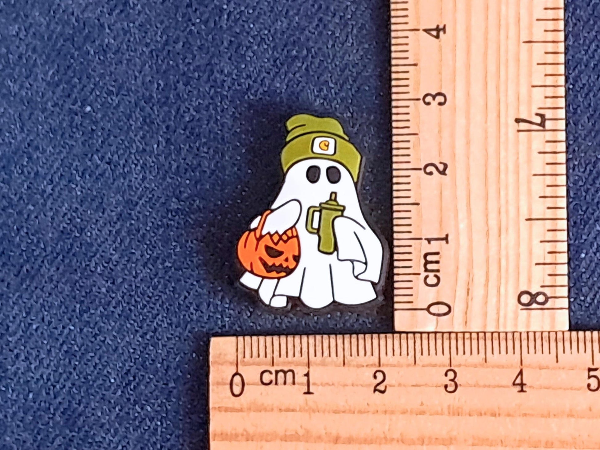 Pumpkin Spice Ghost Stitch Stopper