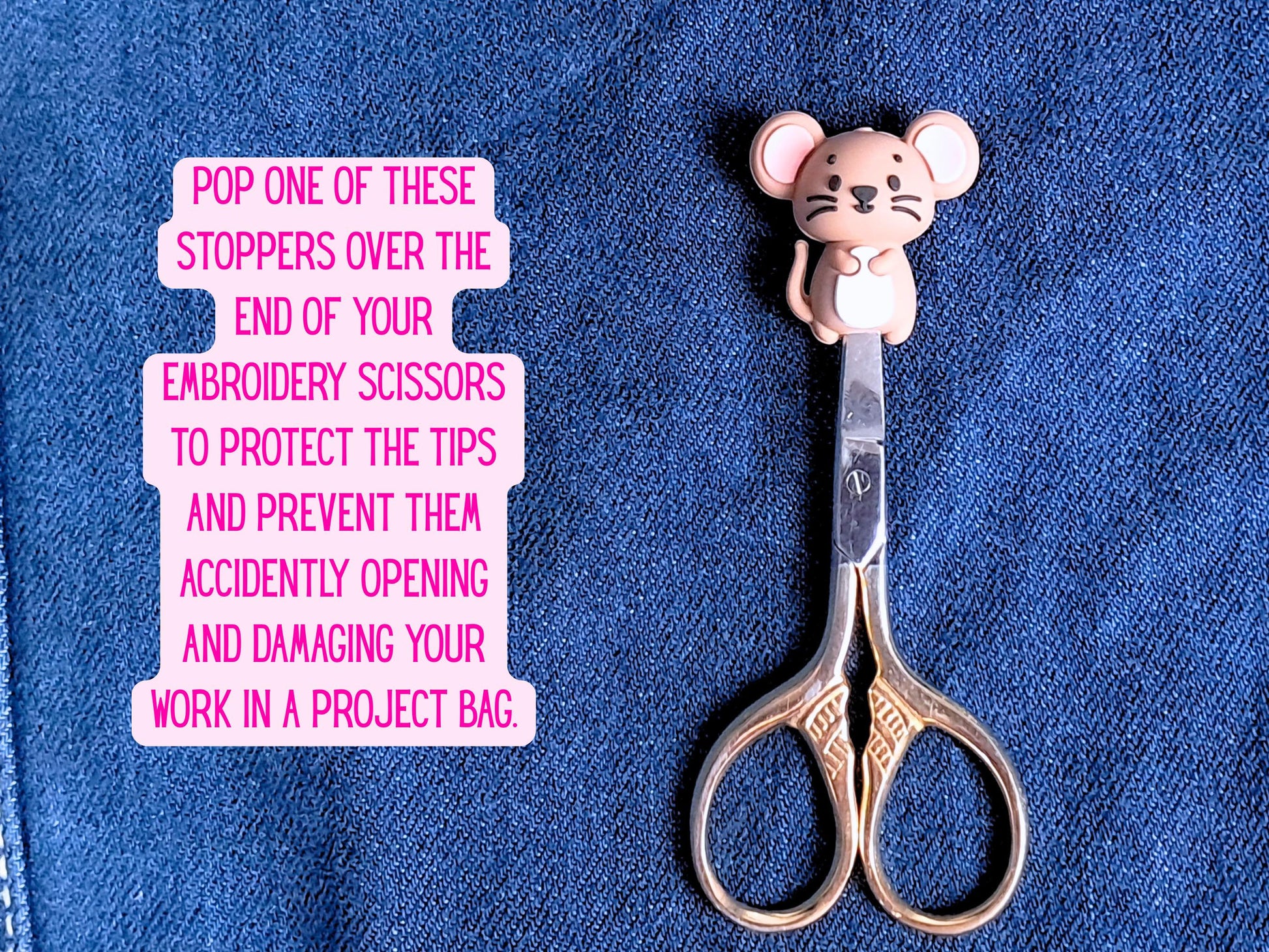 Sweet Mouse Stitch Stopper
