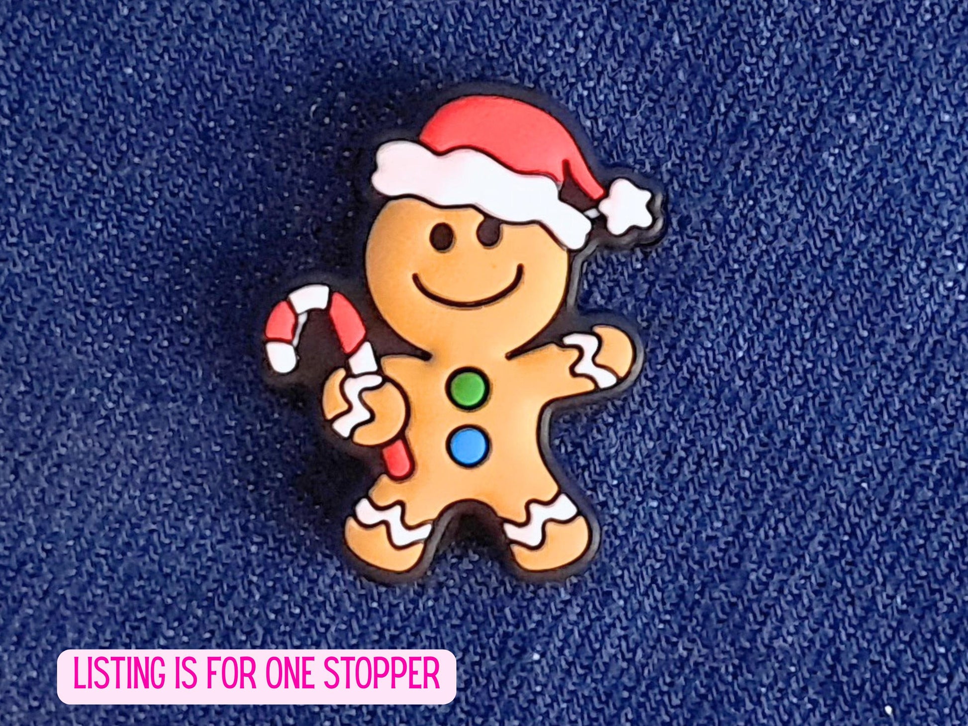 Cute Christmas Gingerbread Man Stitch Stopper