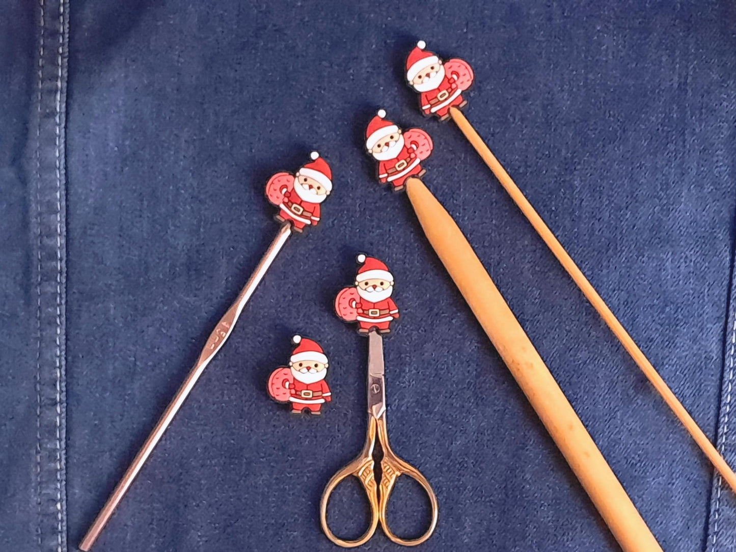 Cute Christmas Santa Claus Stitch Stopper