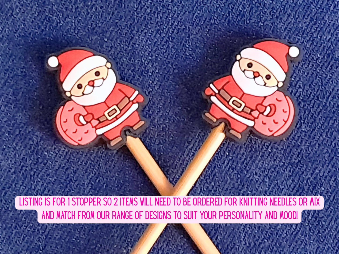 Cute Christmas Santa Claus Stitch Stopper