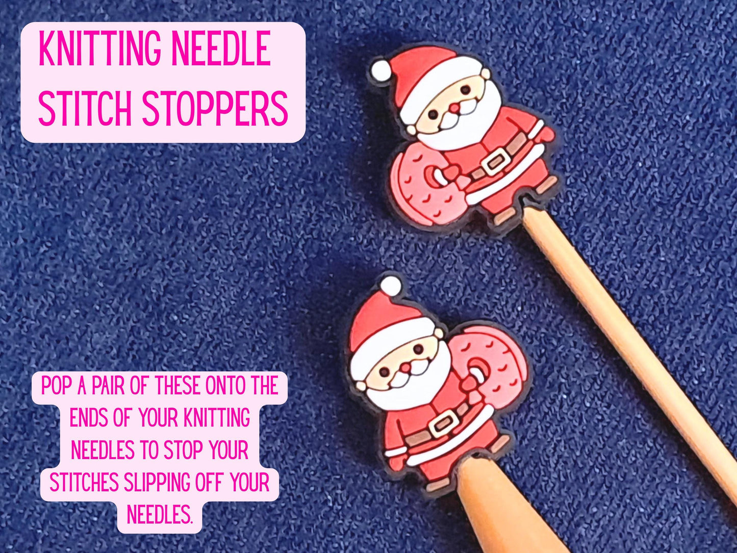 Cute Christmas Santa Claus Stitch Stopper