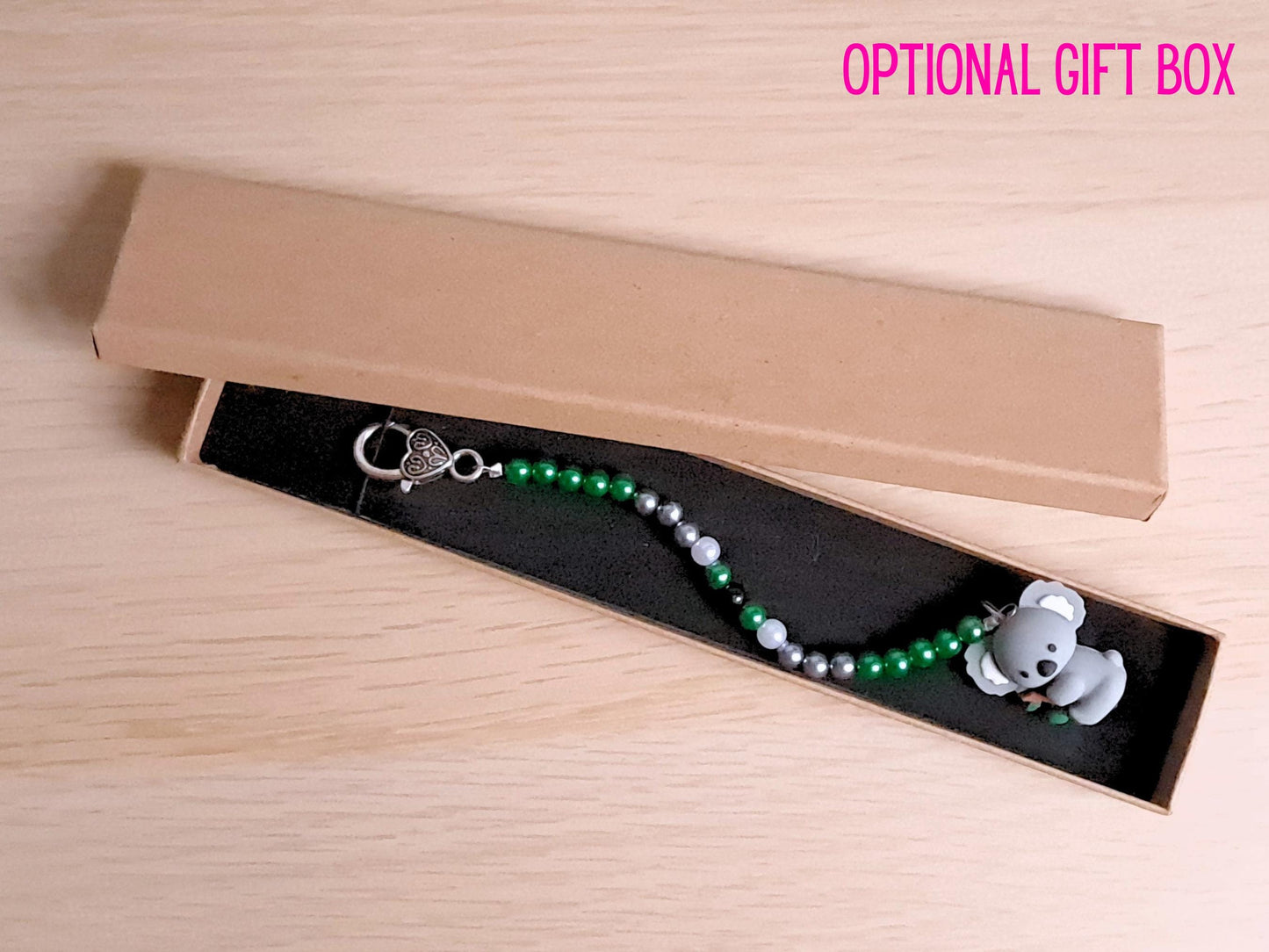 Sweet Koala Scissor Fob with Protection Bead