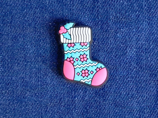Retro Christmas Stocking Stitch Stopper