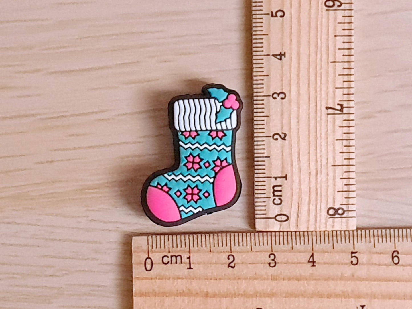 Retro Christmas Stocking Stitch Stopper