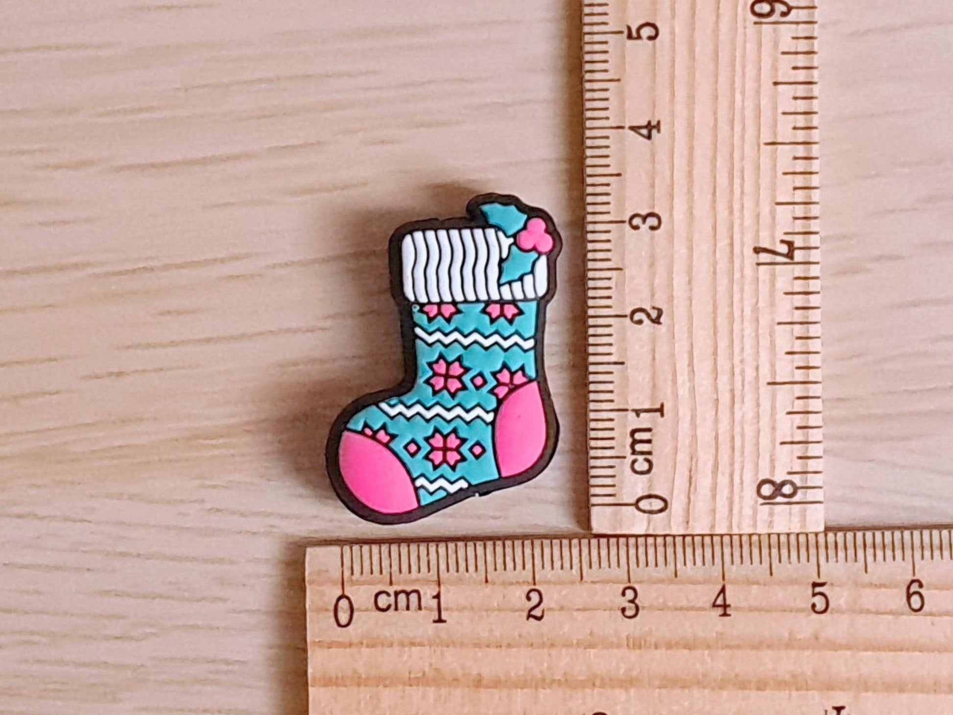 Retro Christmas Stocking Stitch Stopper
