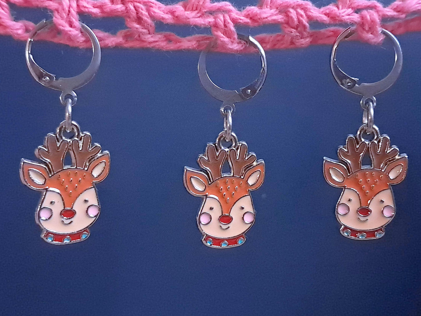 Cute Reindeer Stitch Marker