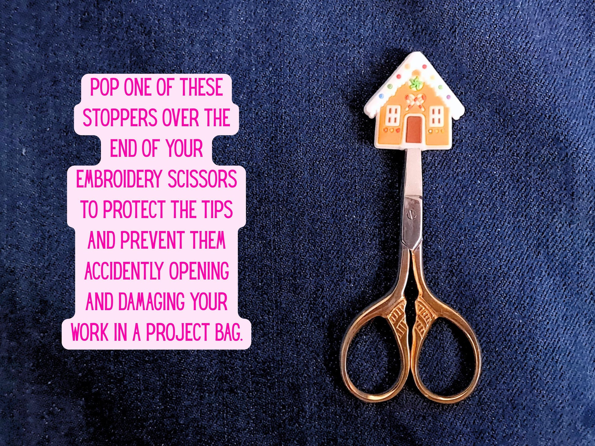 Gingerbread House Stitch Stopper