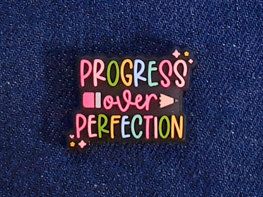 Progress Over Perfection Stitch Stopper