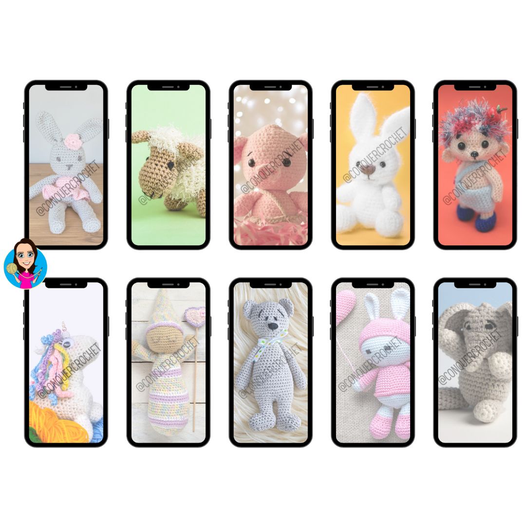 Crocheted Toys Phone Wallpapers - 10 Wallpapers for your phone