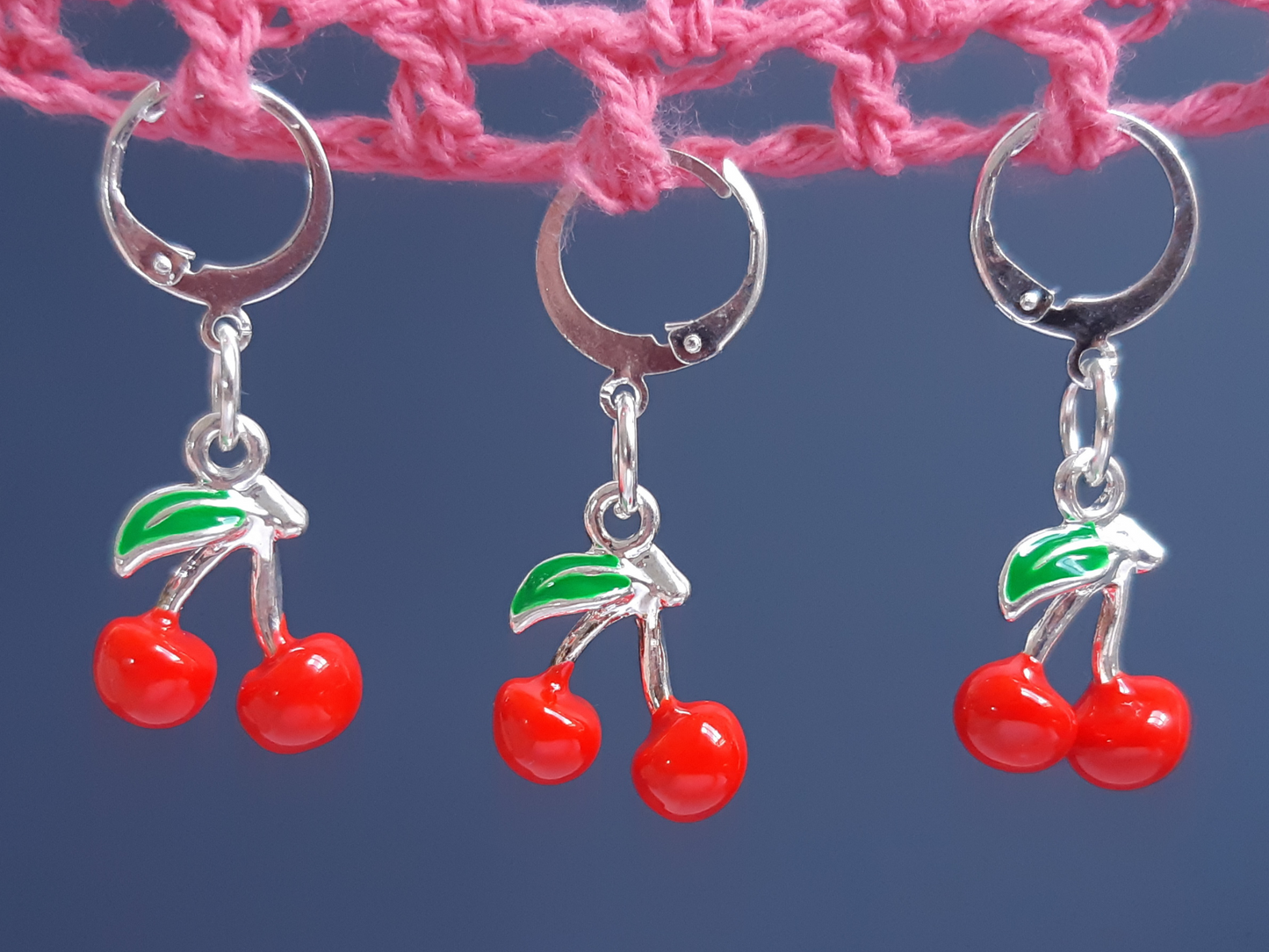 Cherries Stitch Marker