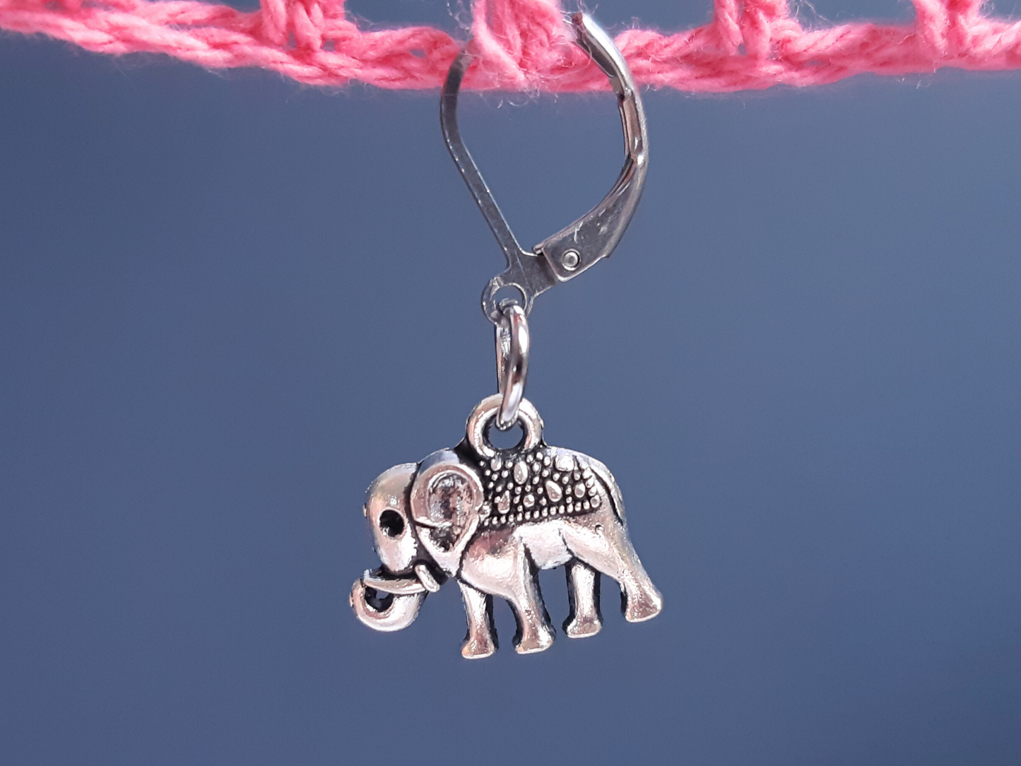 Elephant Stitch Marker