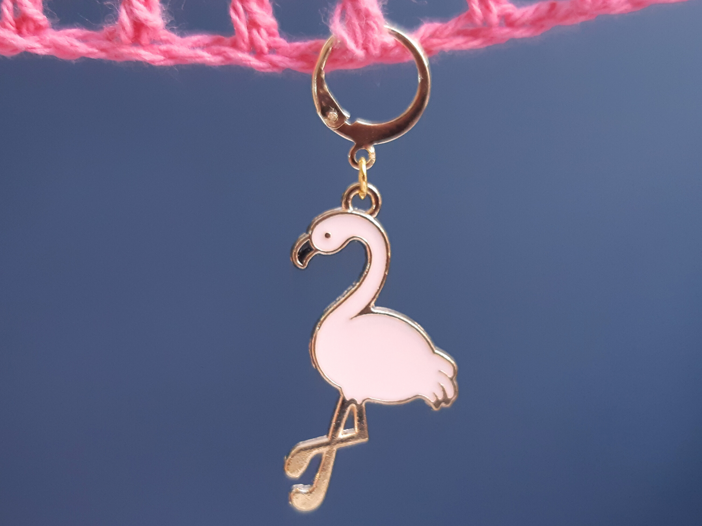 Flamingo Stitch Marker