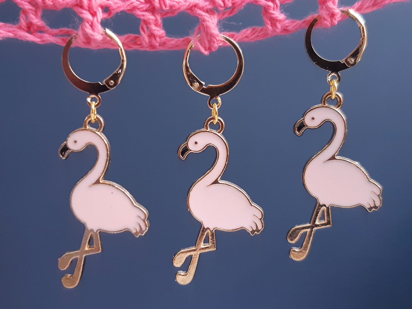 Flamingo Stitch Marker