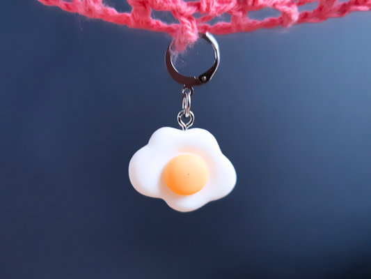Fried Egg Stitch Marker