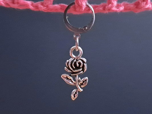 Rose Stitch Marker