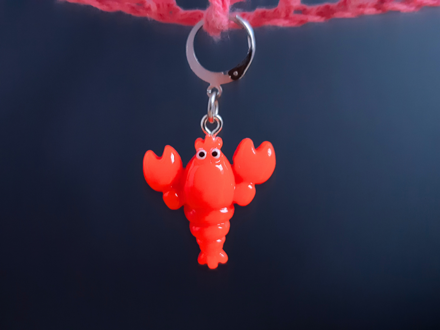 Lobster Stitch Marker