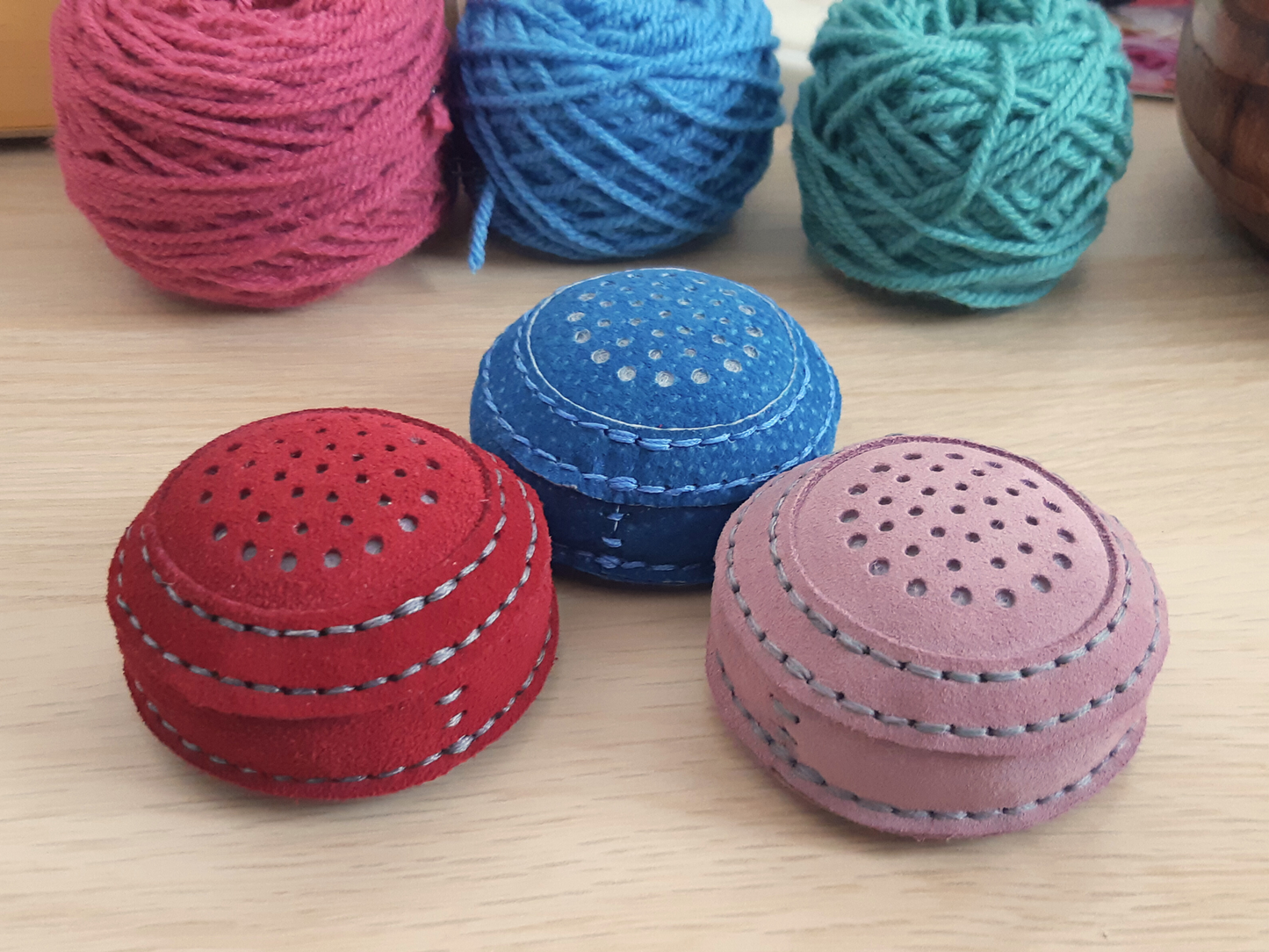 Suede Pin Cushion