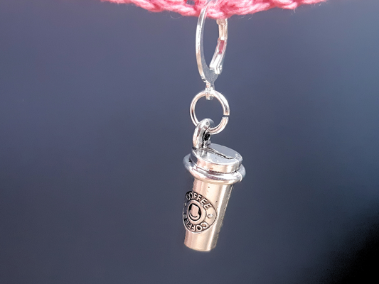 Coffee Cup Stitch Marker