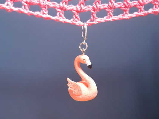 Flamingo Stitch Marker (Resin)