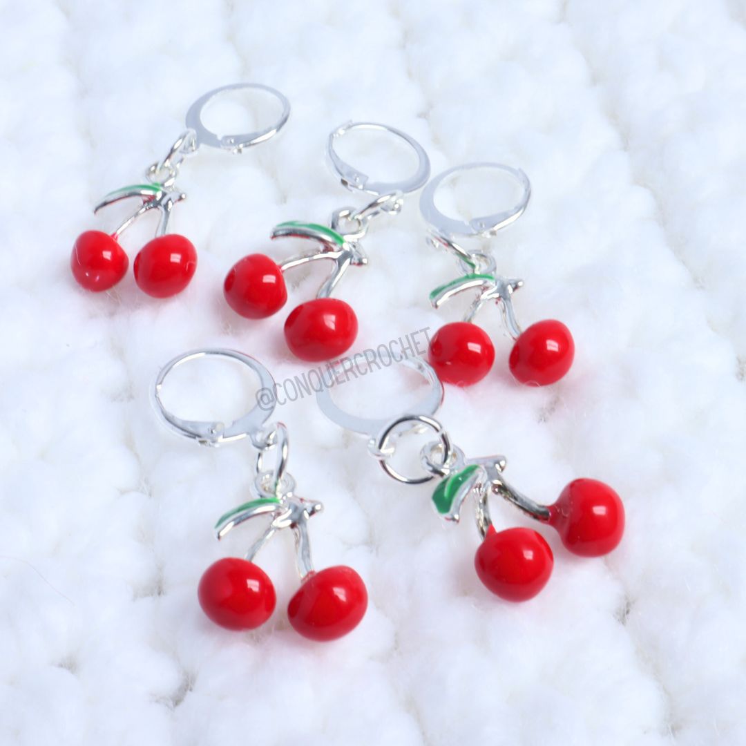 Cherries Stitch Marker