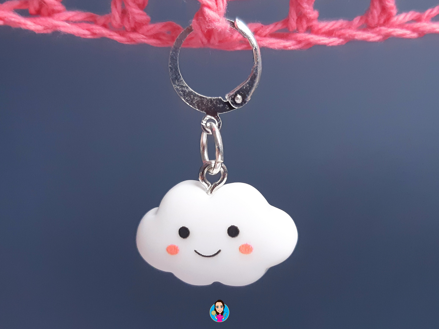 Cloud Kawaii Stitch Marker