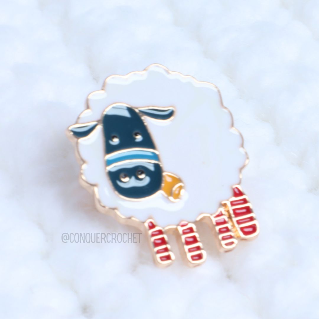 Sheep Pin Badge