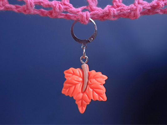 Maple Stitch Marker