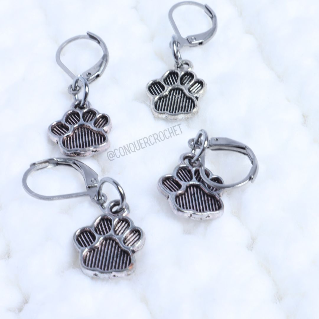 Paw Pad Stitch Marker