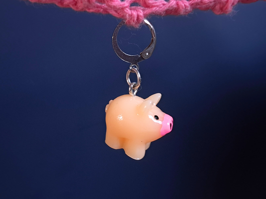 Pig Stitch Marker
