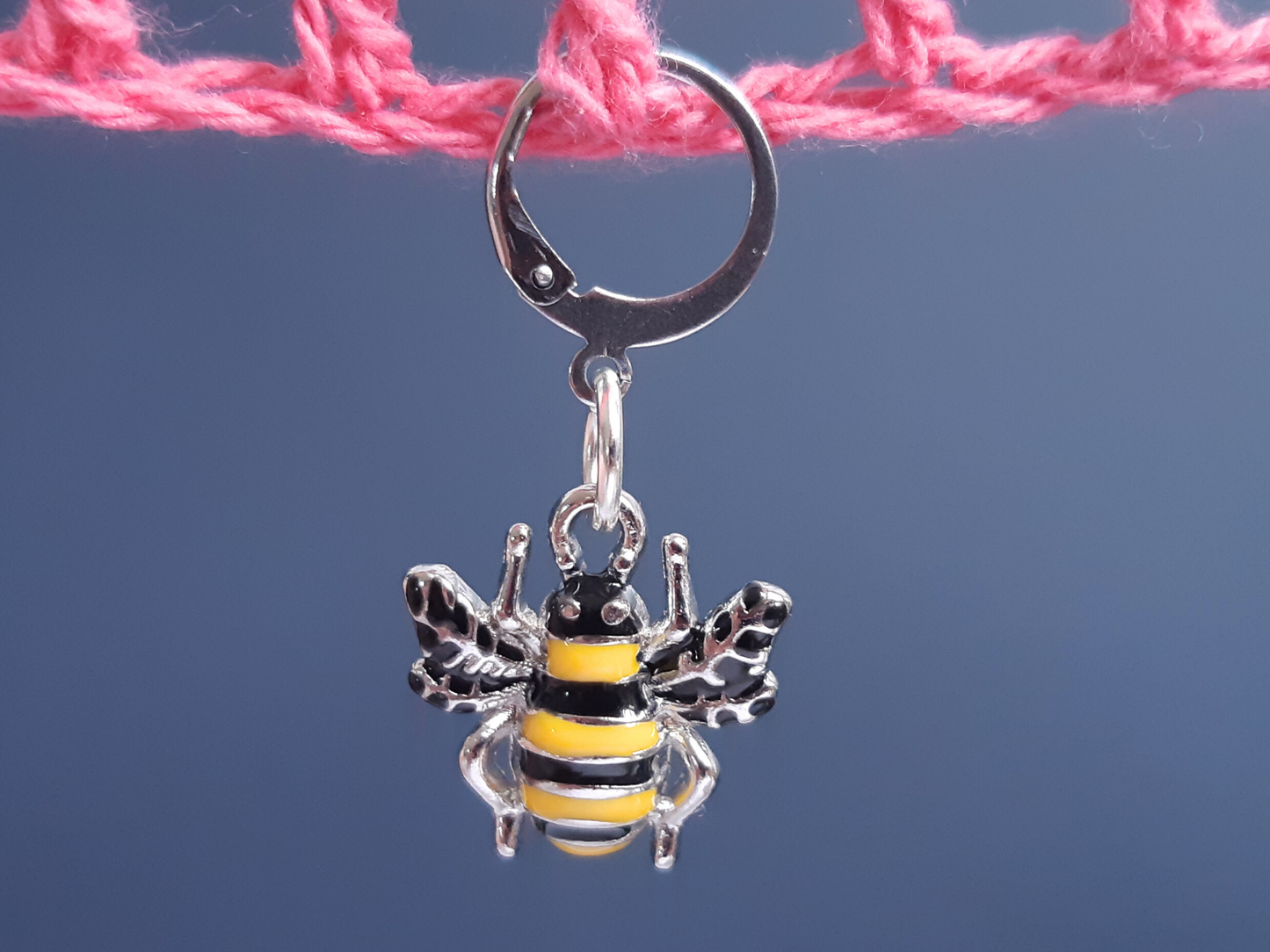 Bee Stitch Marker (3D)